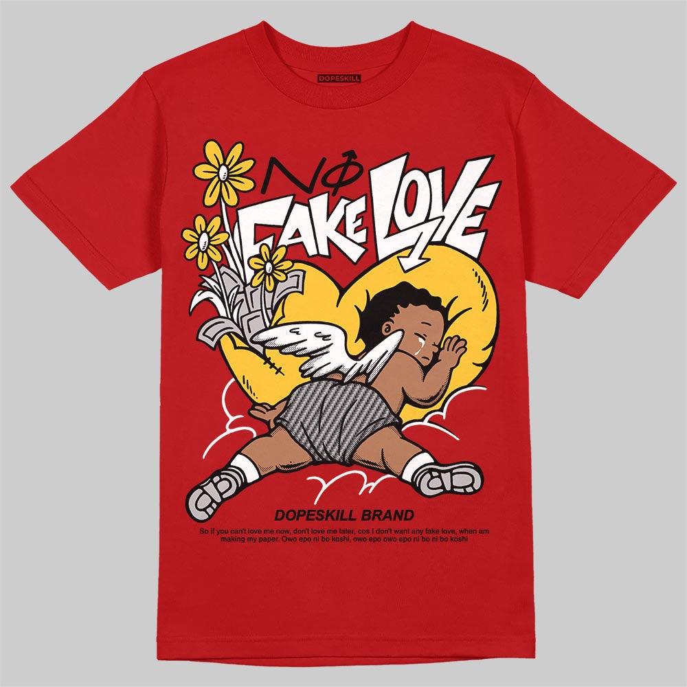 Ferrari 14s DopeSkill T-Shirt No Fake Love Graphic
