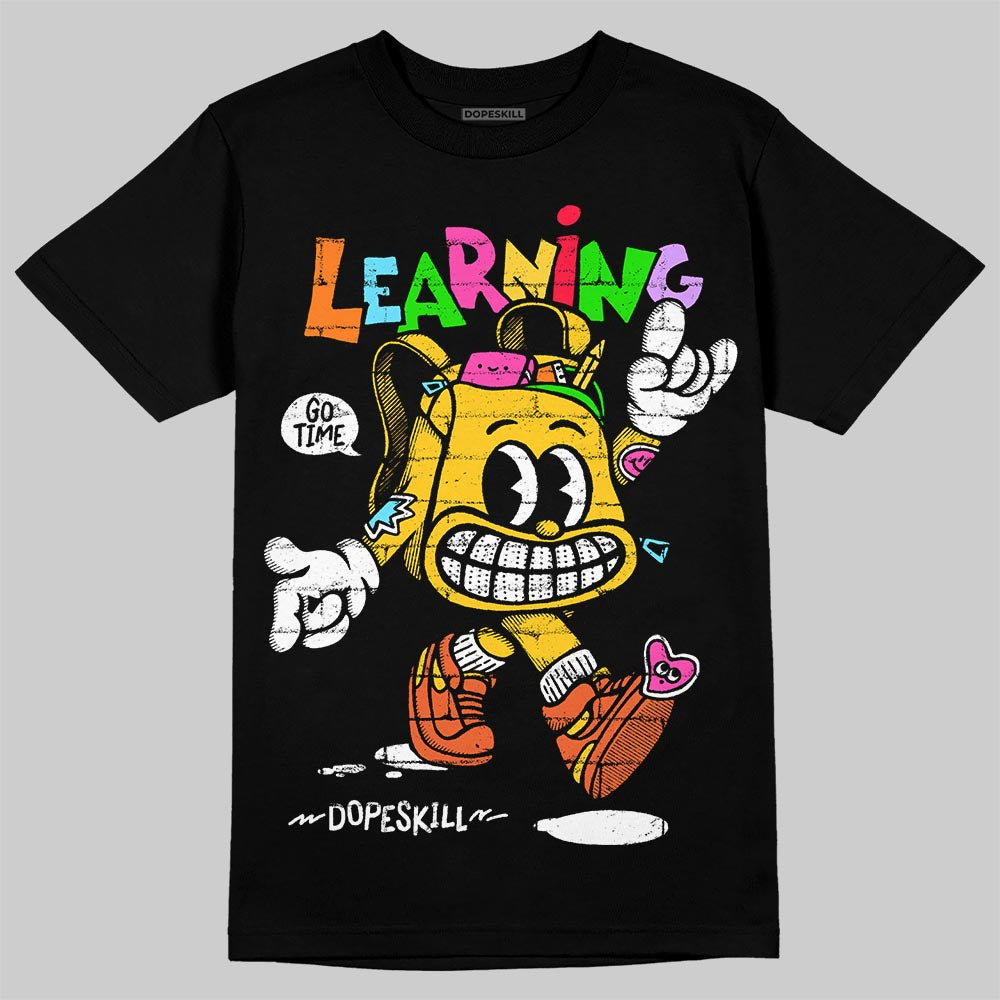 Yellow Collection DopeSkill T-Shirt Learning Graphic