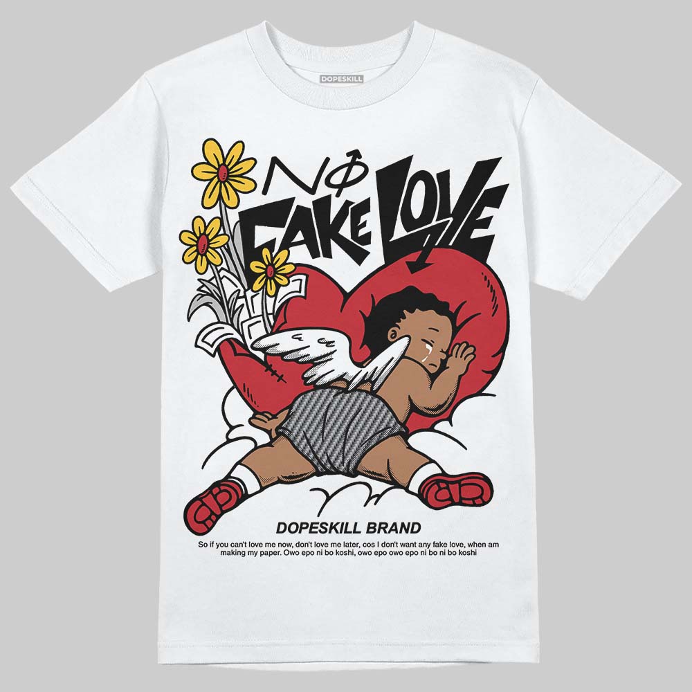 Ferrari 14s DopeSkill T-Shirt No Fake Love Graphic