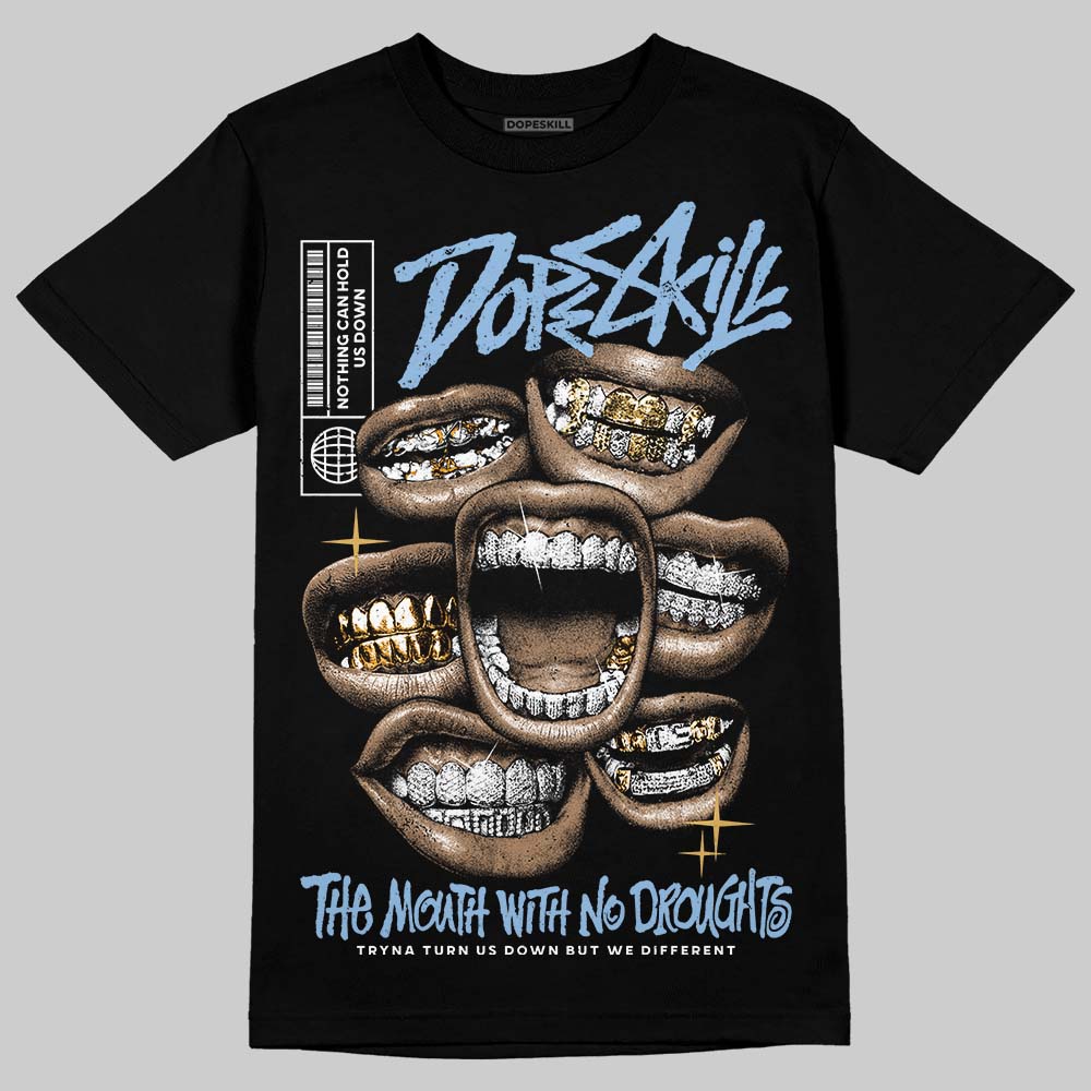 Handball Spezial Light Blue DopeSkill T-Shirt The Mouth With No Droughts Graphic