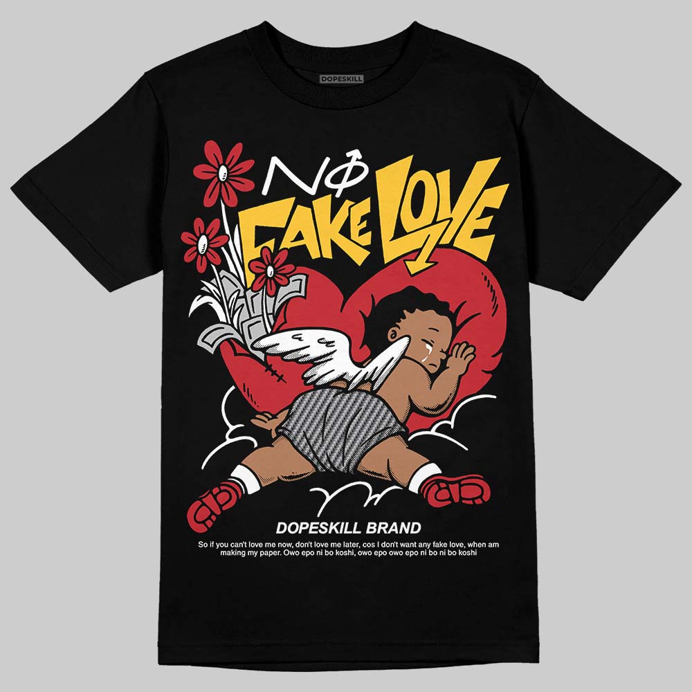Ferrari 14s DopeSkill T-Shirt No Fake Love Graphic