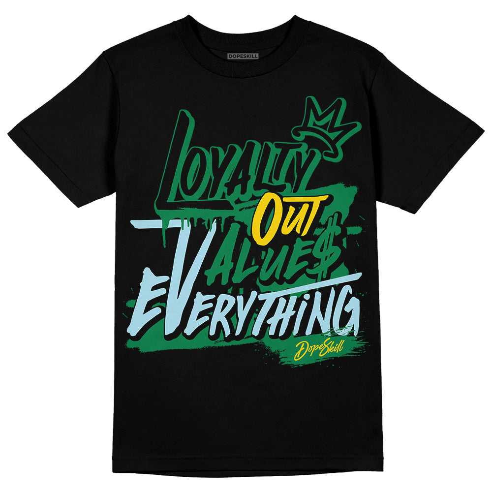 Lucky Green 5s DopeSkill T-Shirt LOVE Graphic