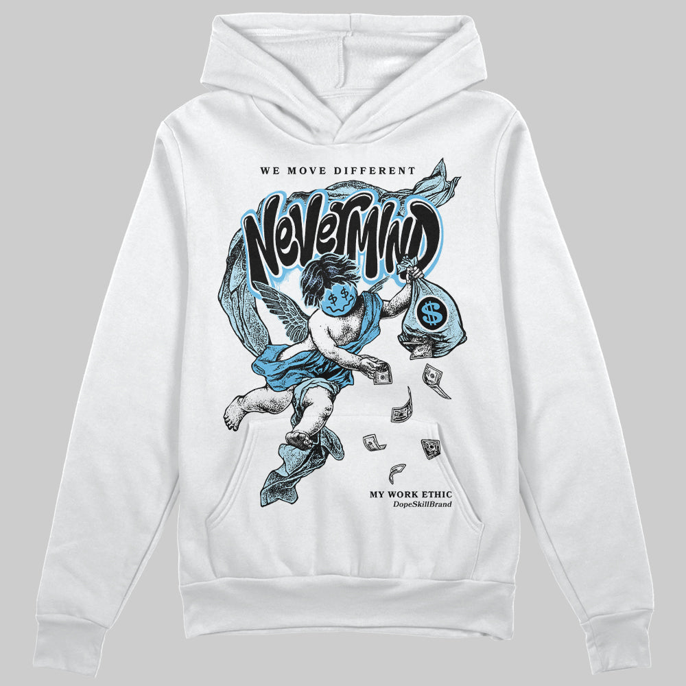 Legend Blue 11s DopeSkill Hoodie Sweatshirt Nevermind Graphic