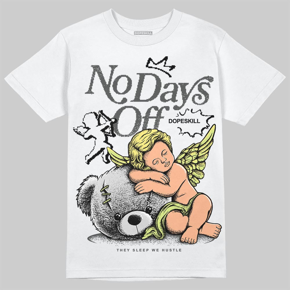 Light Lemon Twist 4s DopeSkill T-Shirt New No Days Off Graphic