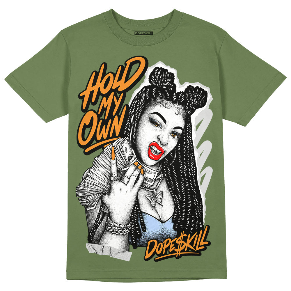 Olive 5s DopeSkill Olive T-shirt New H.M.O Graphic