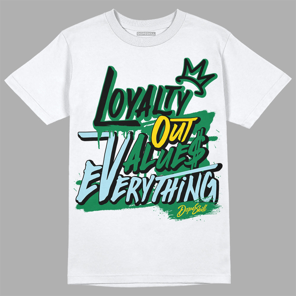 Lucky Green 5s DopeSkill T-Shirt LOVE Graphic
