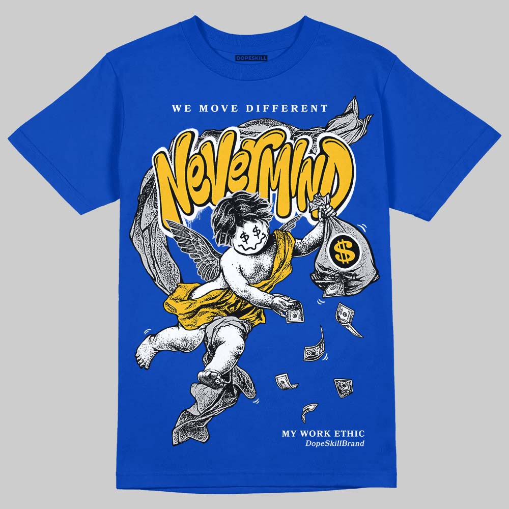 Blueberry 12s DopeSkill Royal T-shirt Nevermind Graphic