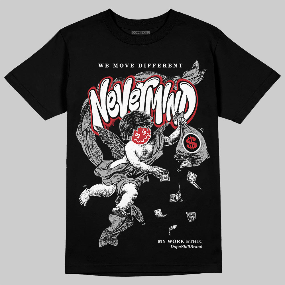 Bred Velvet 11s DopeSkill T-Shirt Nevermind Graphic