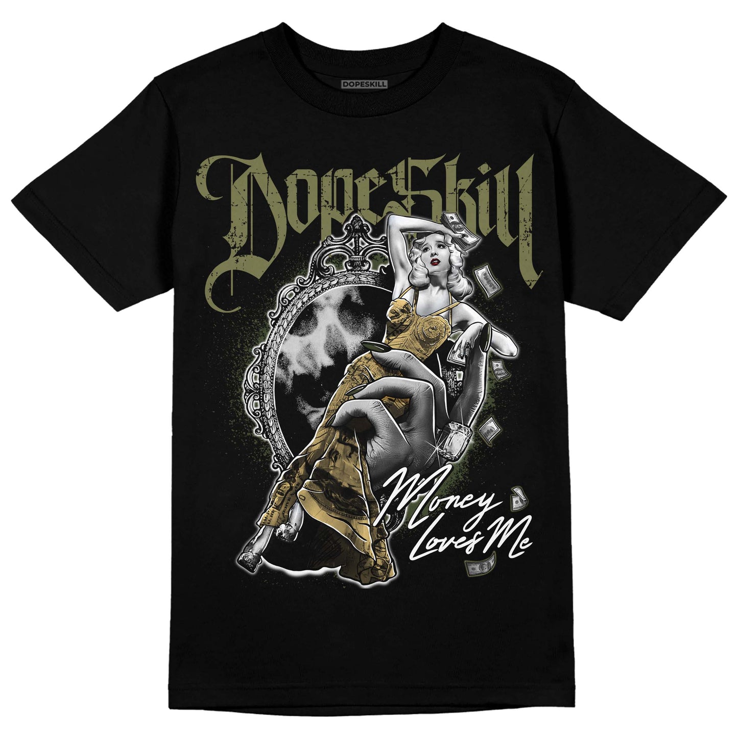 Craft Olive 4s DopeSkill T-Shirt Money Loves Me Graphic