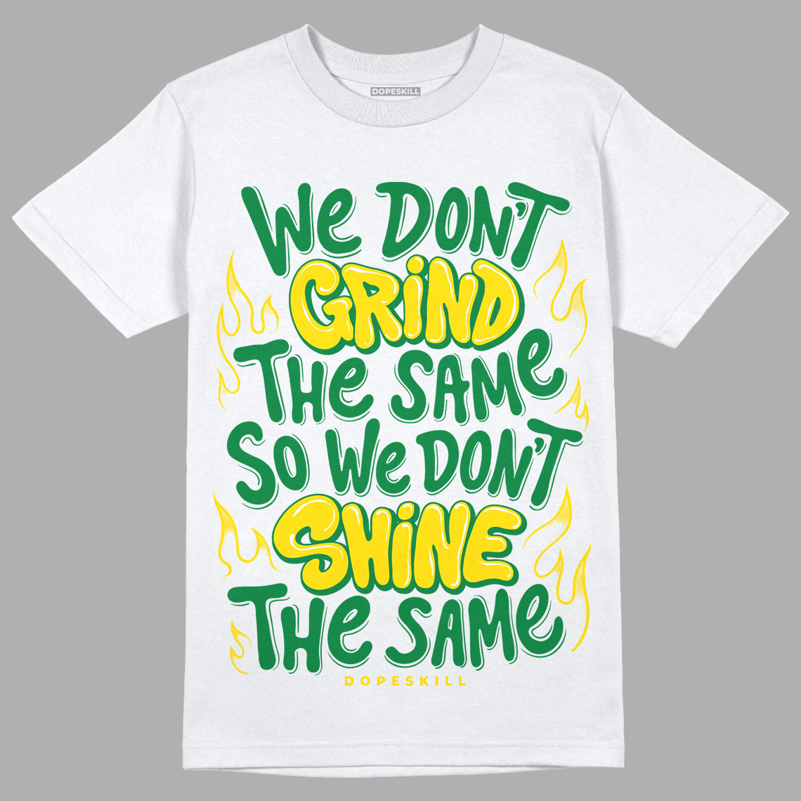 Dunk Low Reverse Brazil DopeSkill T-Shirt Grind Shine Graphic