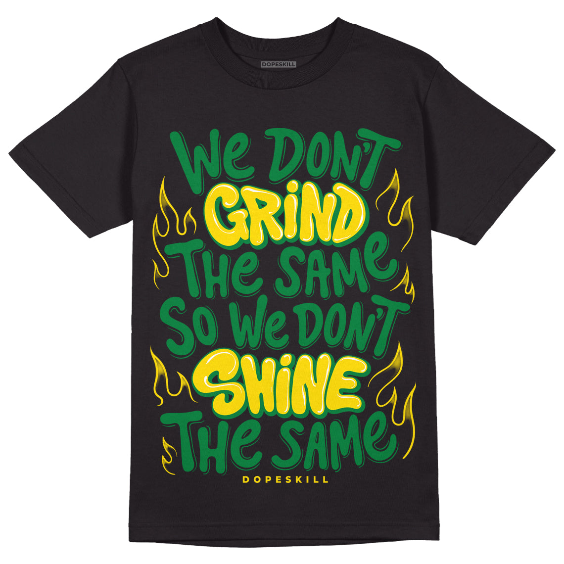 Dunk Low Reverse Brazil DopeSkill T-Shirt Grind Shine Graphic