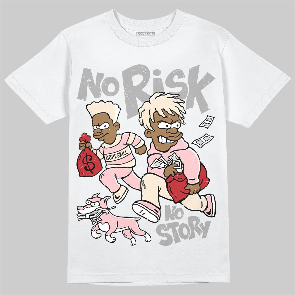 Gel-Nimbus 10.1 Strawberry DopeSkill T-Shirt No Risk No Story Graphic