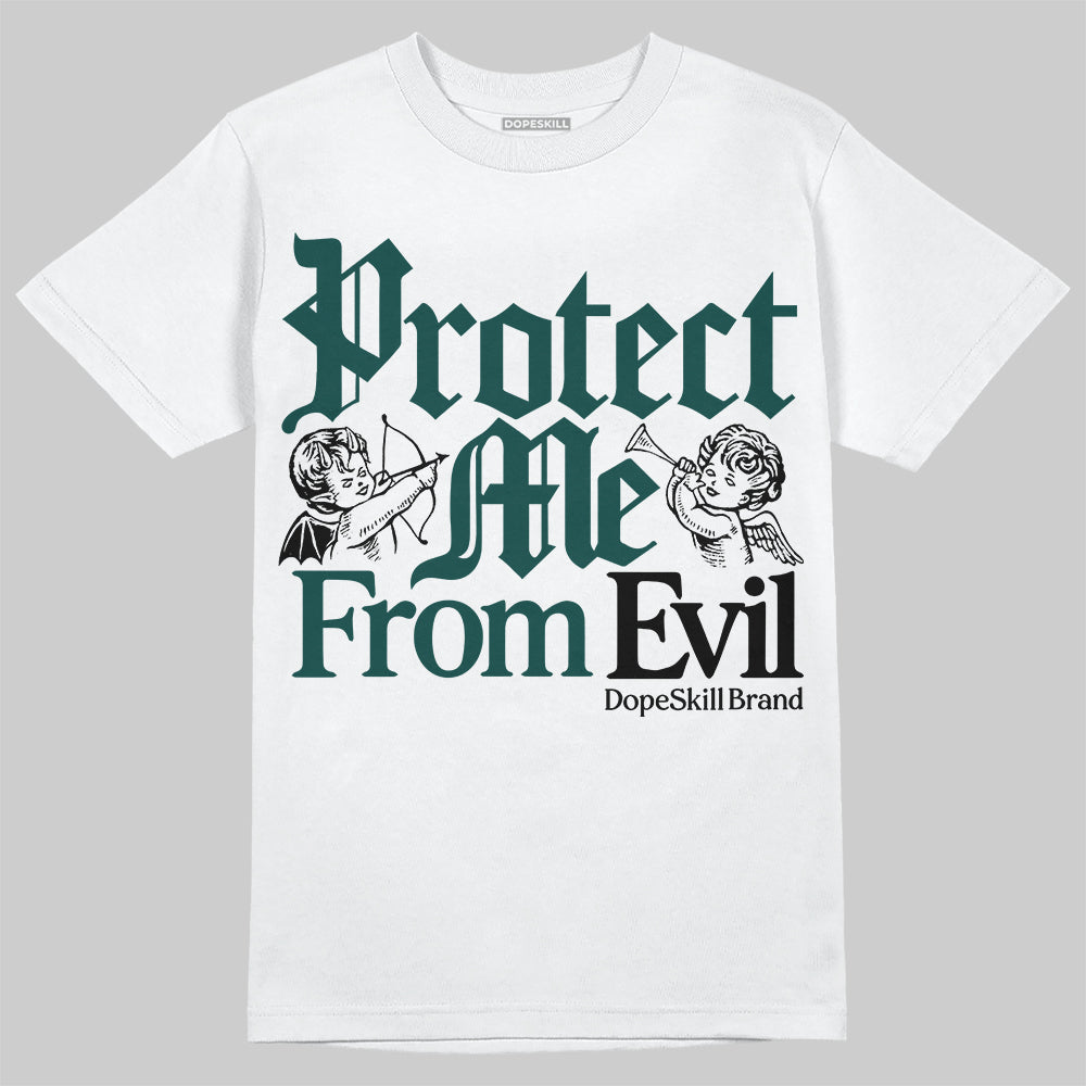Oxidized Green 4s DopeSkill T-Shirt Protect Me From Evil Graphic