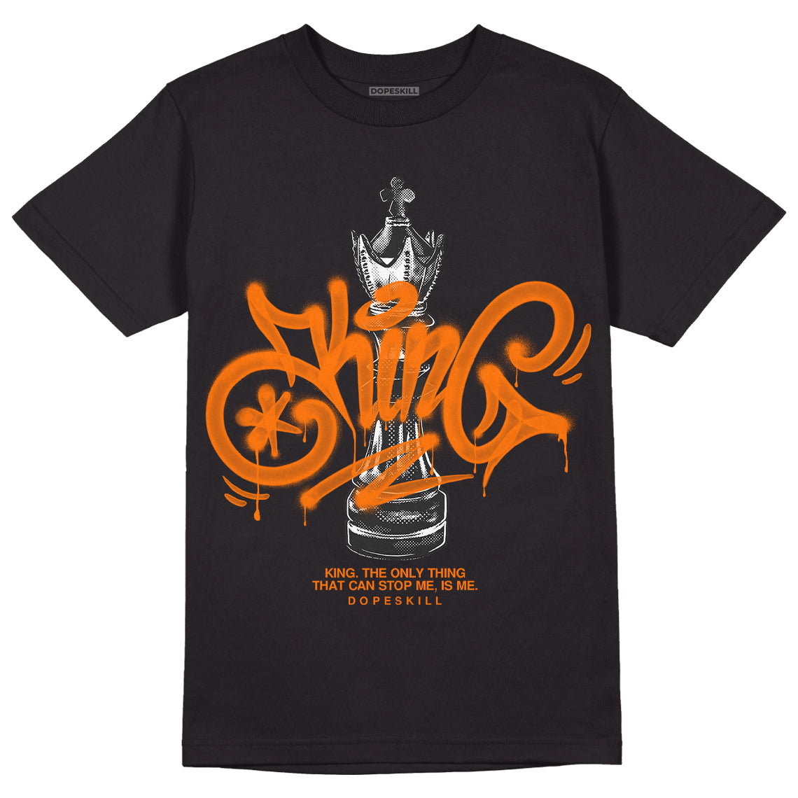 Dunk Low Magma Orange DopeSkill T-Shirt King Chess Graphic