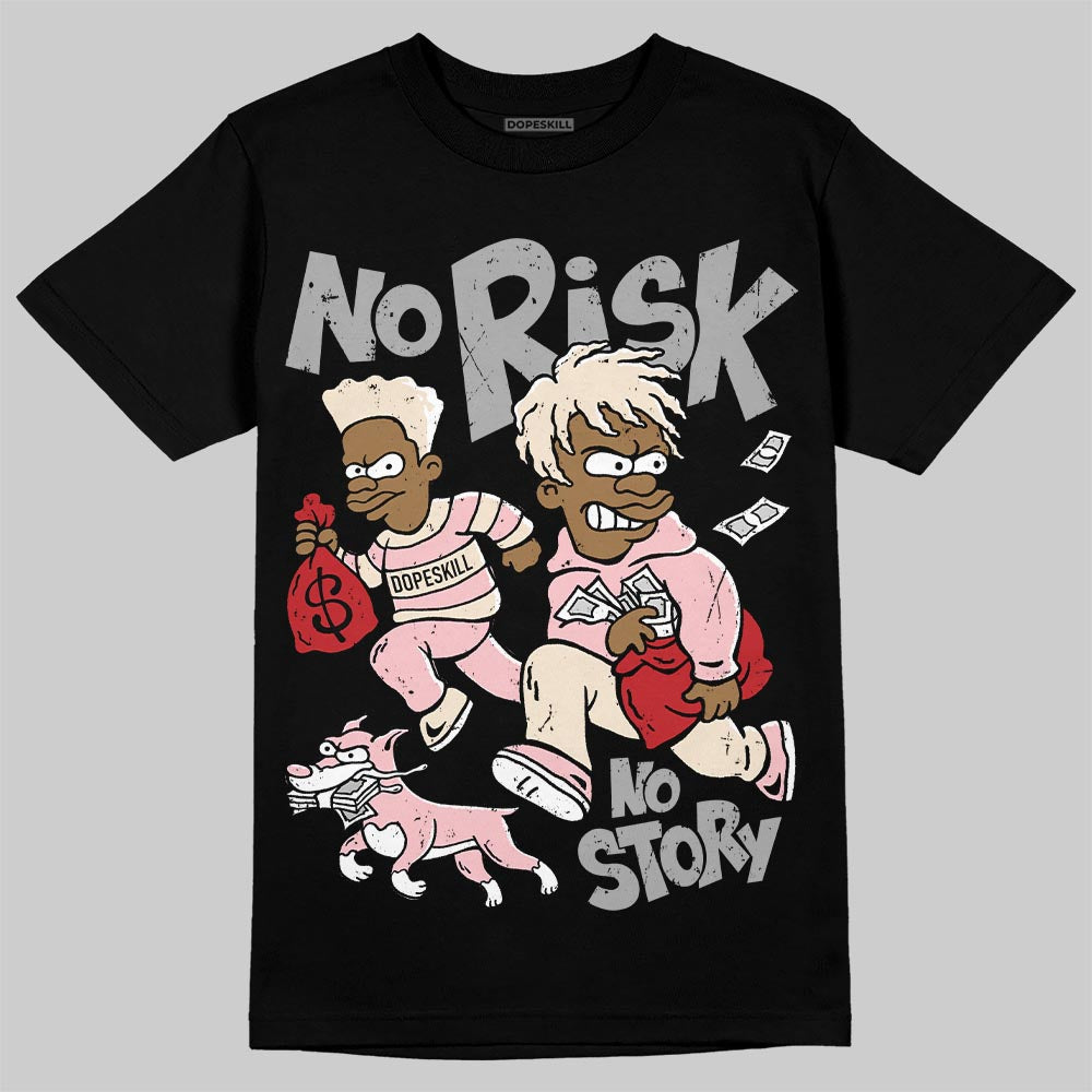 Gel-Nimbus 10.1 Strawberry DopeSkill T-Shirt No Risk No Story Graphic