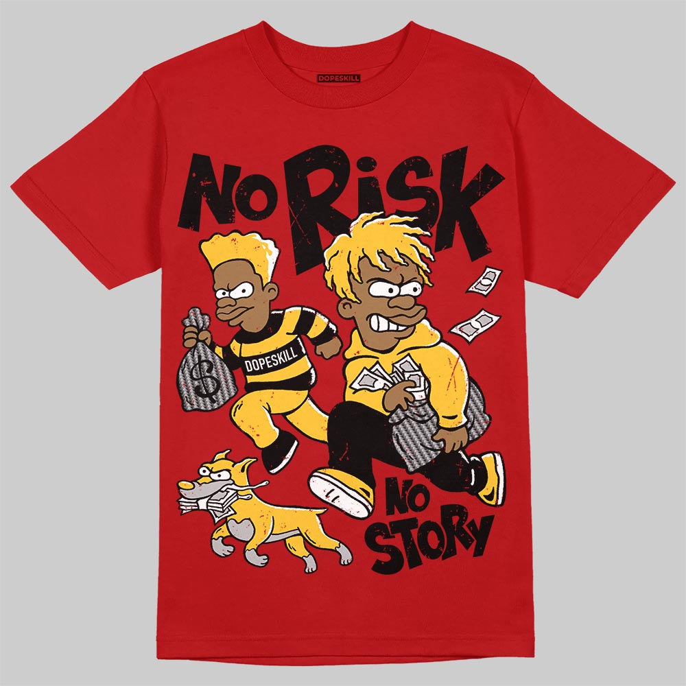 Ferrari 14s DopeSkill T-Shirt No Risk No Story Graphic