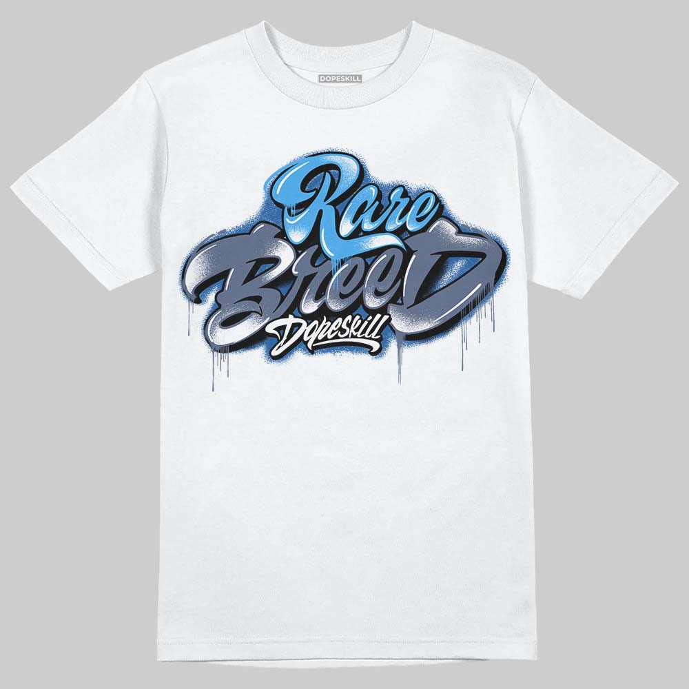 Diffused Blue 11s DopeSkill T-Shirt Rare Breed Type Graphic