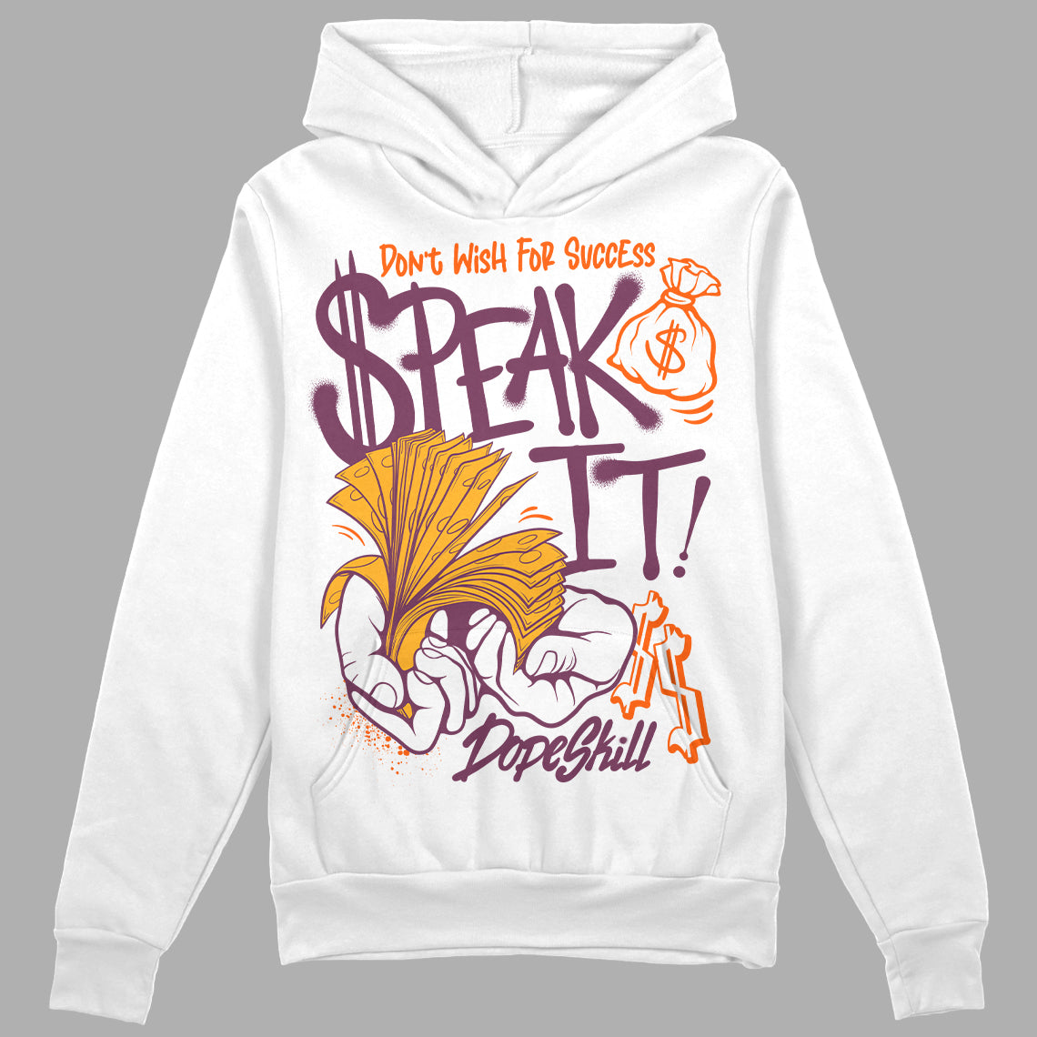 Brotherhood 1s High OG DopeSkill Hoodie Sweatshirt Speak It Graphic