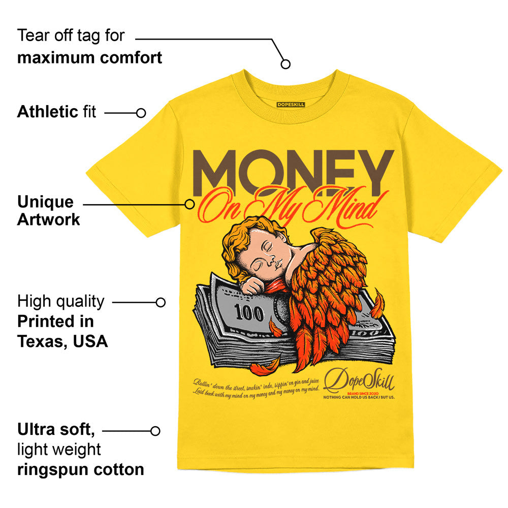 Yellow Ochre 6s DopeSkill Yellow T-shirt MOMM Graphic