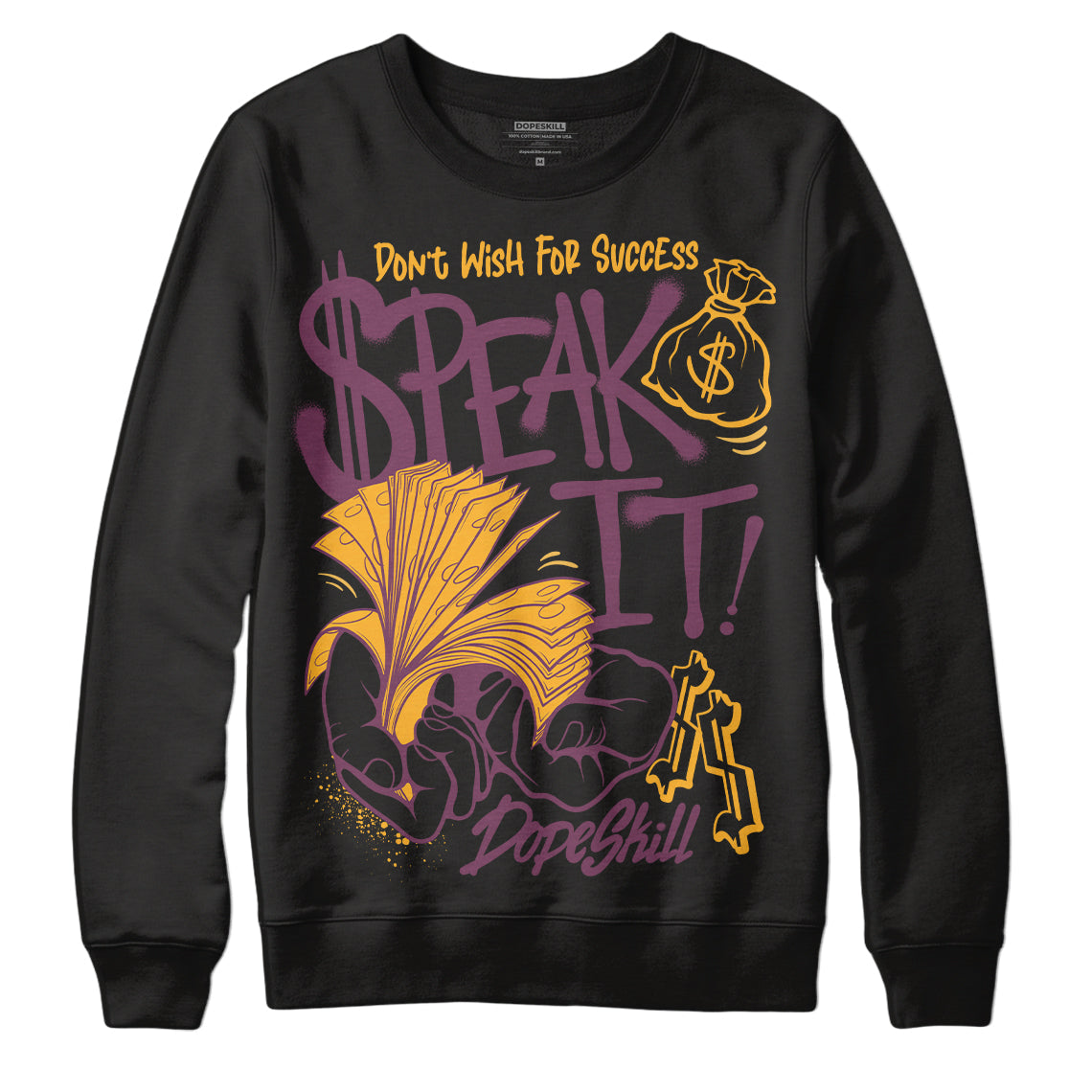 Brotherhood 1s High OG DopeSkill Sweatshirt Speak It Graphic