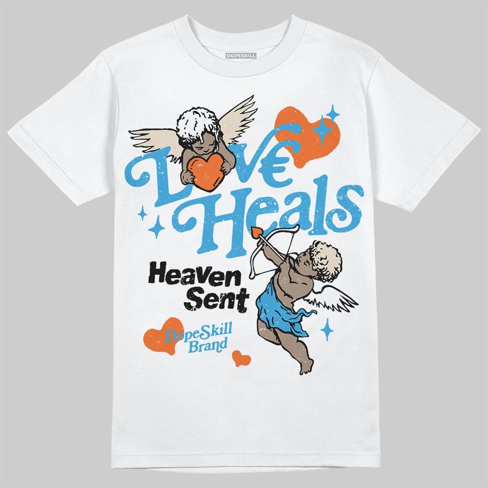 UNC Reimagined 1s DopeSkill T-Shirt New Love Heals Graphic