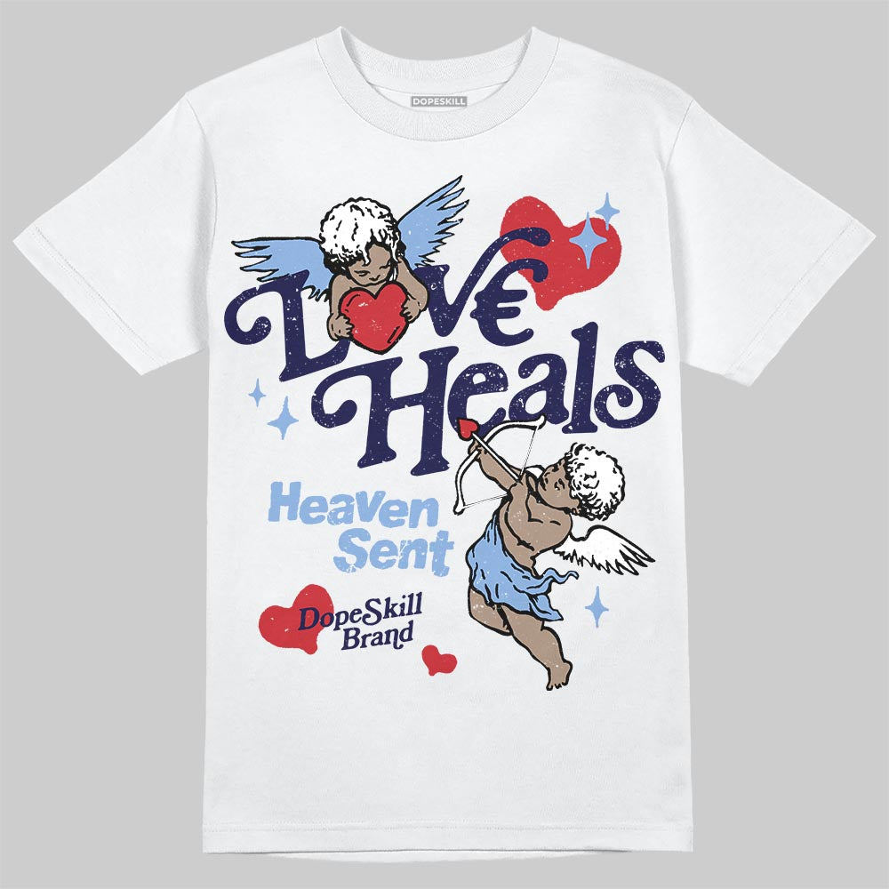Forget Me Not 4s DopeSkill T-Shirt New Love Heals Graphic