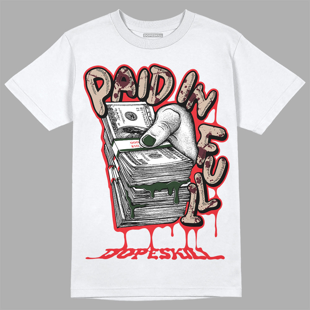 Dunk Freddy Krueger DopeSkill T-Shirt Paid In Full Graphic