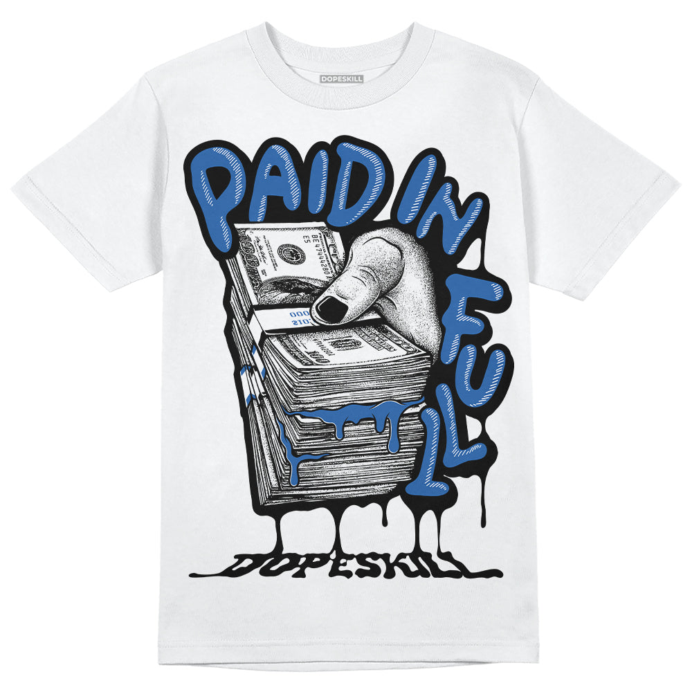 Space Jam 11s DopeSkill T-Shirt Paid In Full Graphic