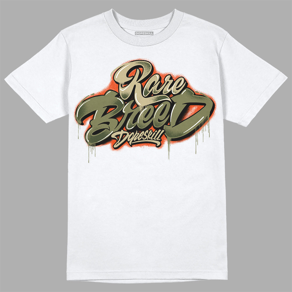 Olive Collection DopeSkill T-Shirt Rare Breed Type Graphic