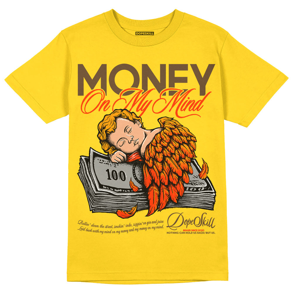 Yellow Ochre 6s DopeSkill Yellow T-shirt MOMM Graphic