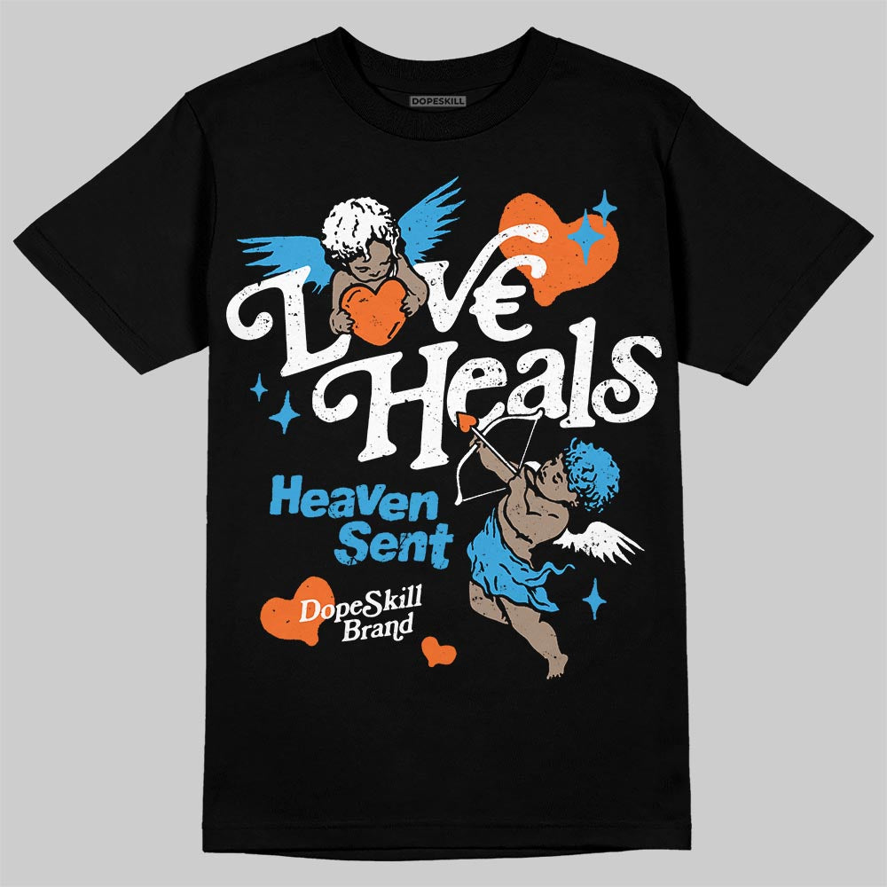 UNC Reimagined 1s DopeSkill T-Shirt New Love Heals Graphic