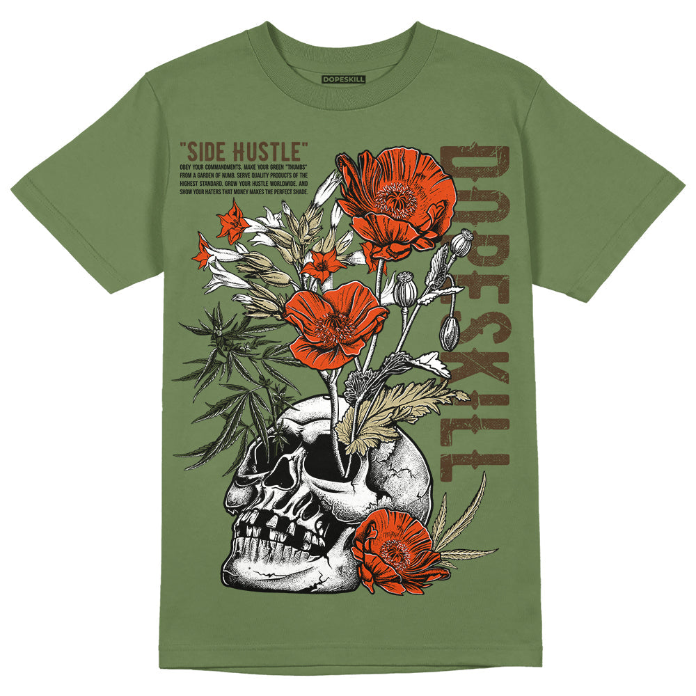 Olive Collection DopeSkill Olive T-shirt Side Hustle Graphic