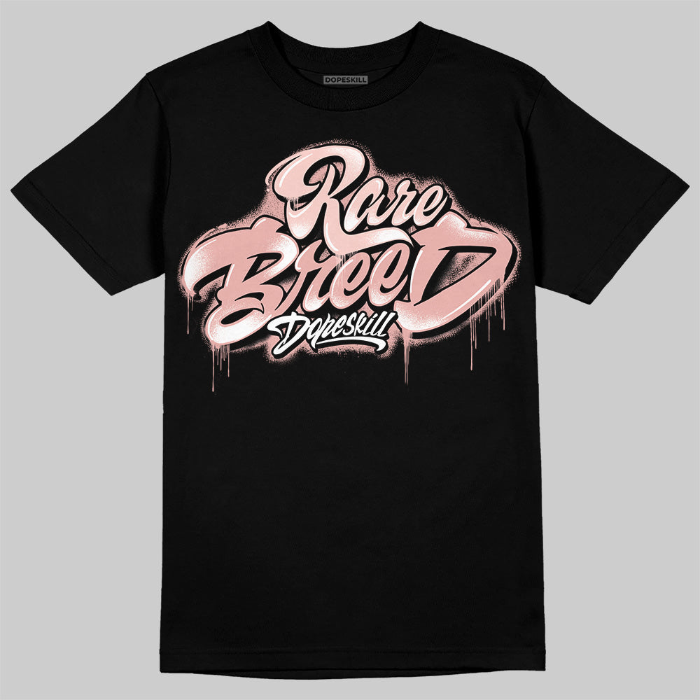 Leather Curb Glitter Pale Pink DopeSkill T-Shirt Rare Breed Type Graphic