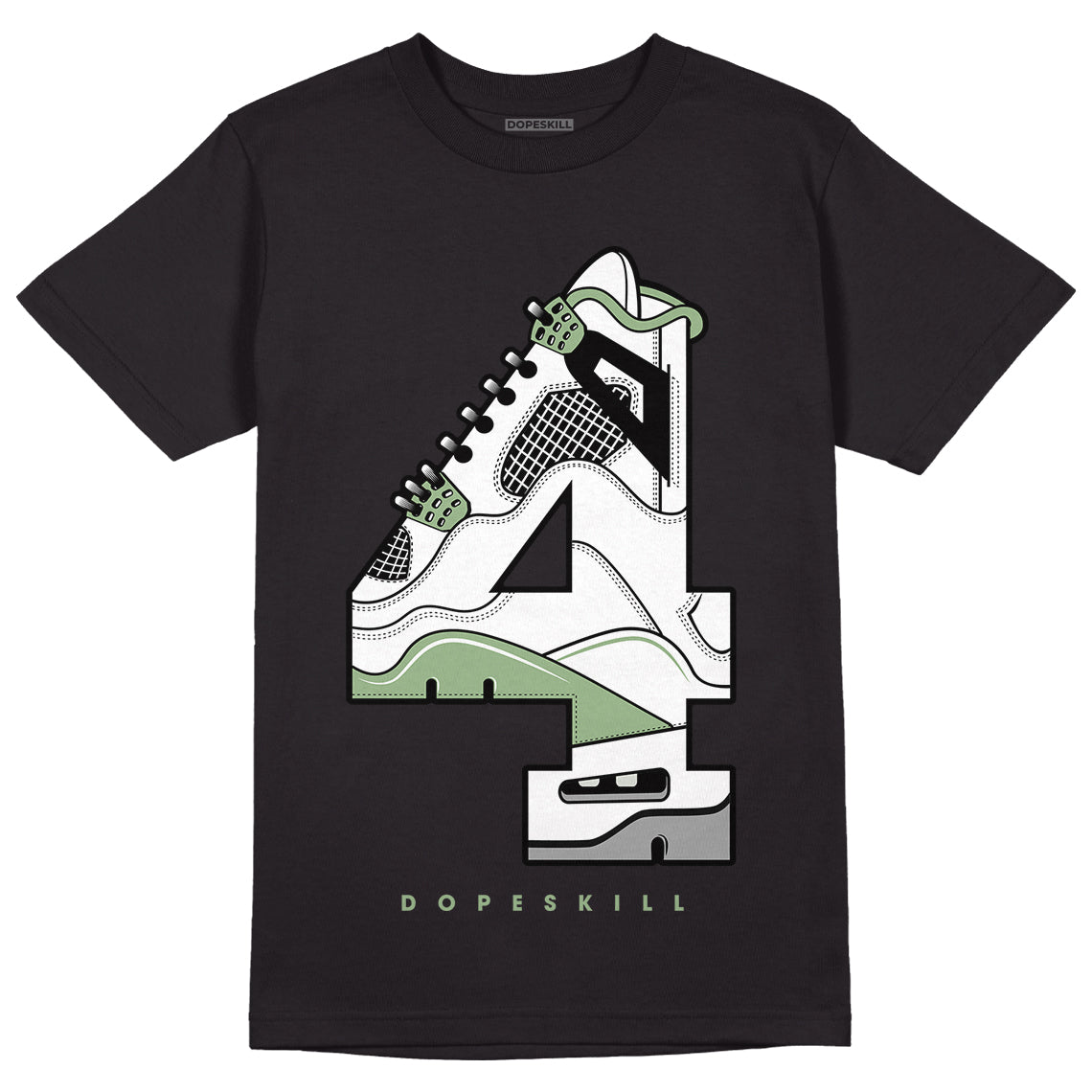 Seafoam 4s DopeSkill T-Shirt No.4 Graphic