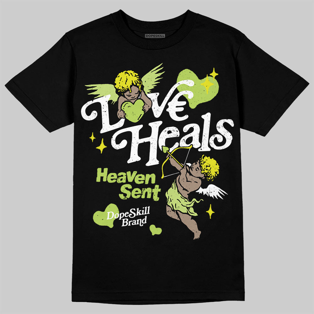Bright Cactus 13s DopeSkill T-Shirt New Love Heals Graphic