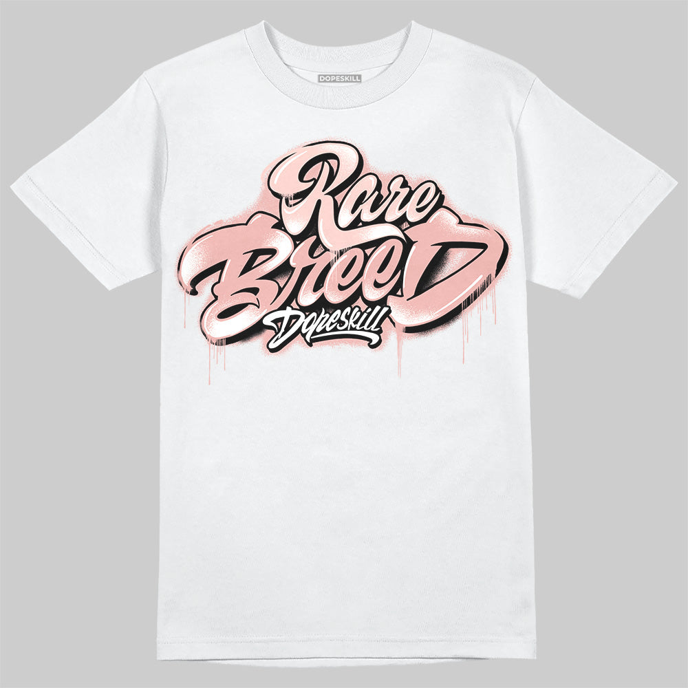 Leather Curb Glitter Pale Pink DopeSkill T-Shirt Rare Breed Type Graphic