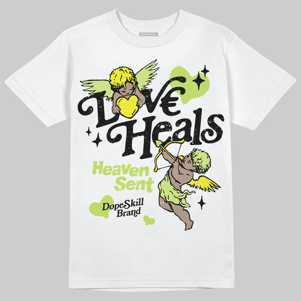 Bright Cactus 13s DopeSkill T-Shirt New Love Heals Graphic