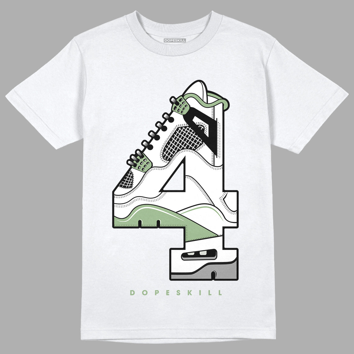 Seafoam 4s DopeSkill T-Shirt No.4 Graphic