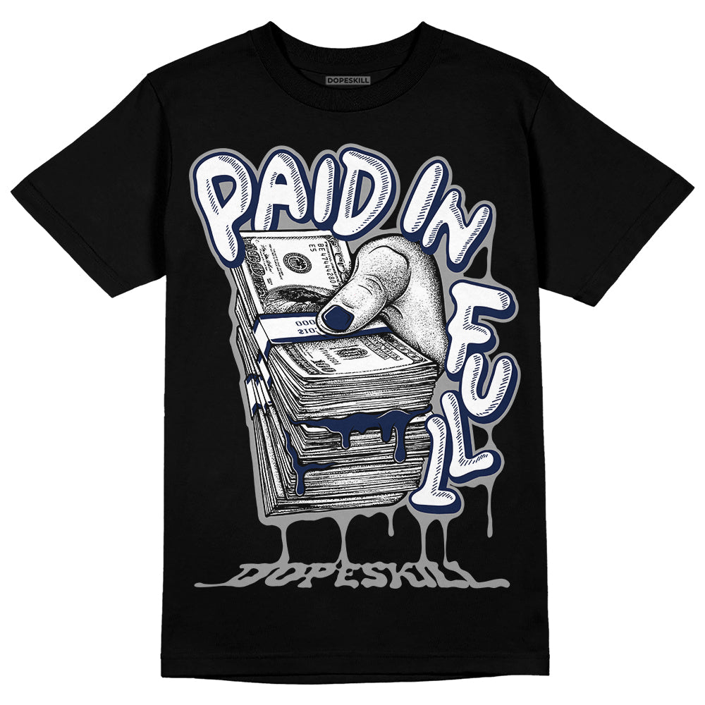 AJ Spizike White Obsidian DopeSkill T-Shirt Paid In Full Graphic