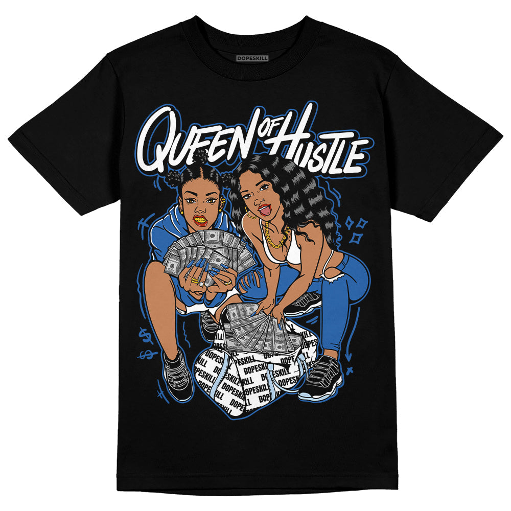 Space Jam 11s DopeSkill T-Shirt Queen Of Hustle Graphic