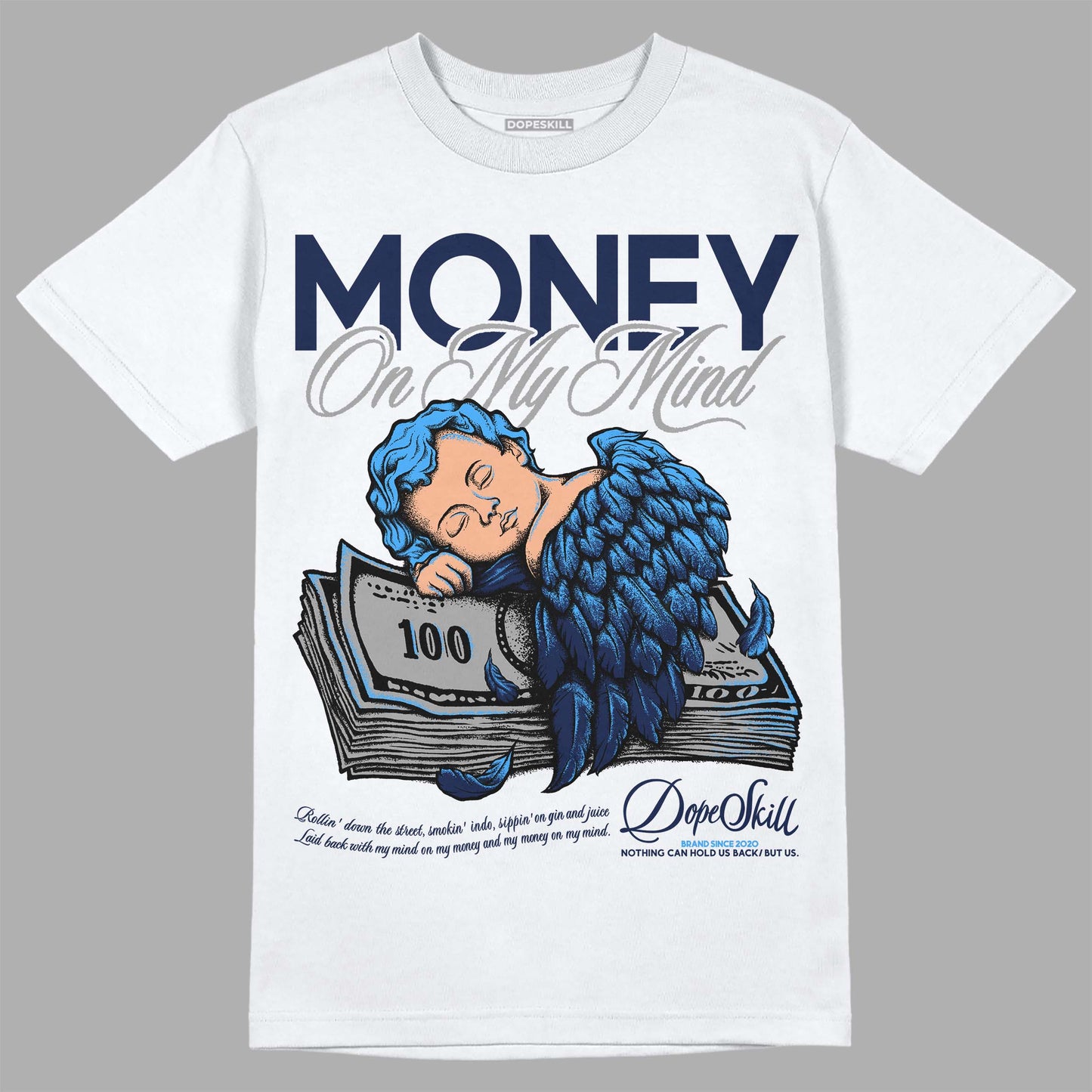 Midnight Navy 3s DopeSkill T-Shirt MOMM Graphic