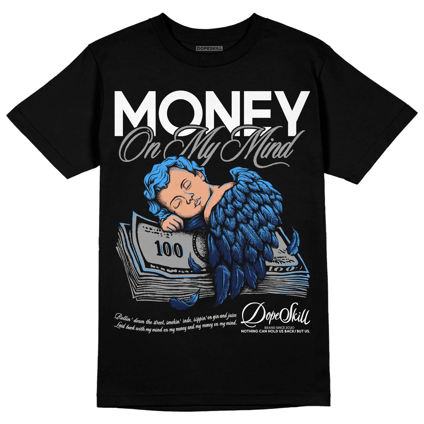 Midnight Navy 3s DopeSkill T-Shirt MOMM Graphic