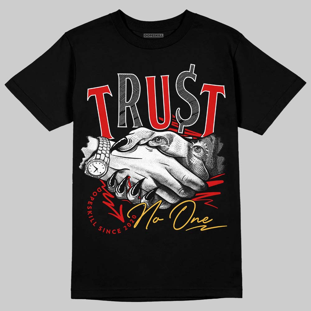 Dunk Low Gym Red DopeSkill T-Shirt Trust No One Graphic