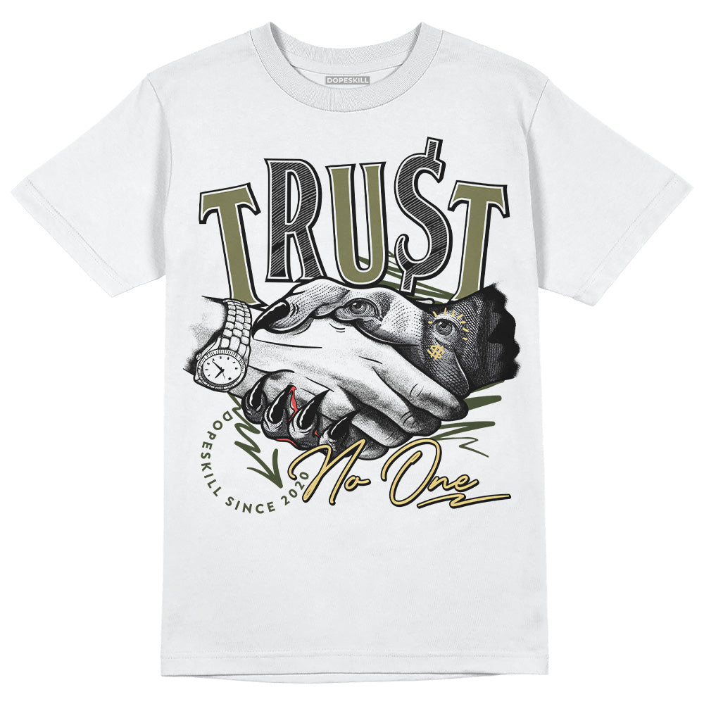 Craft Olive 4s DopeSkill T-Shirt Trust No One Graphic