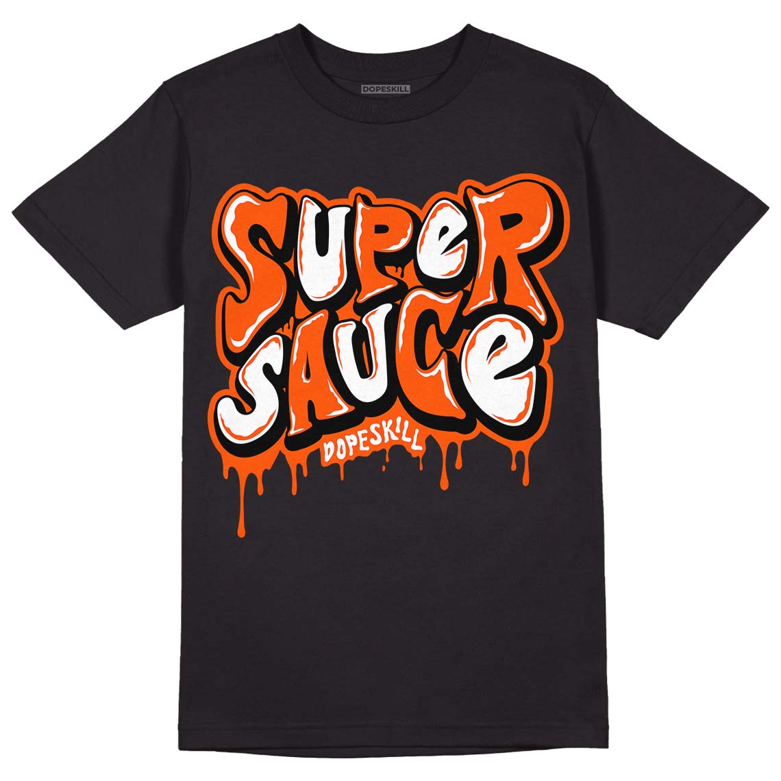 Orange Milk DopeSkill T-Shirt Super Sauce Graphic