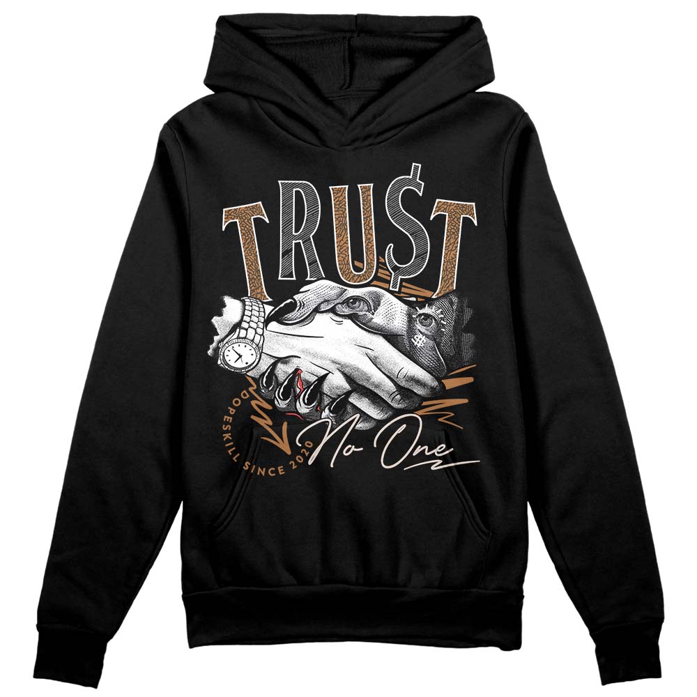 Palomino 3s DopeSkill Hoodie Sweatshirt Trust No One Graphic