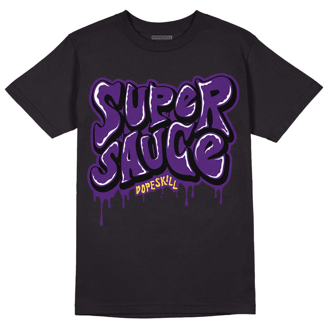 Field Purple 12s DopeSkill T-Shirt Super Sauce Graphic