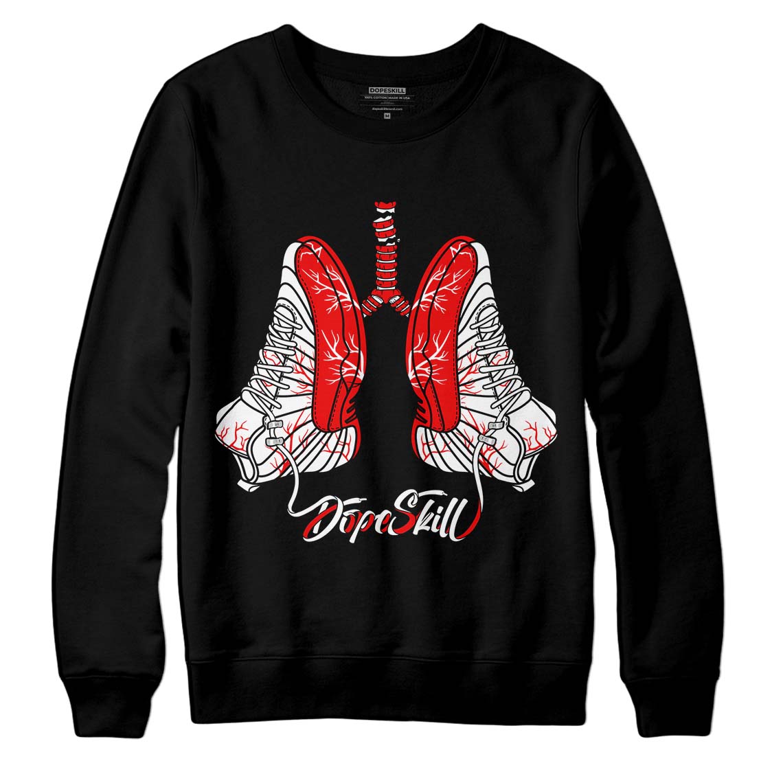 Cherry 12s DopeSkill Sweatshirt Breathe Graphic