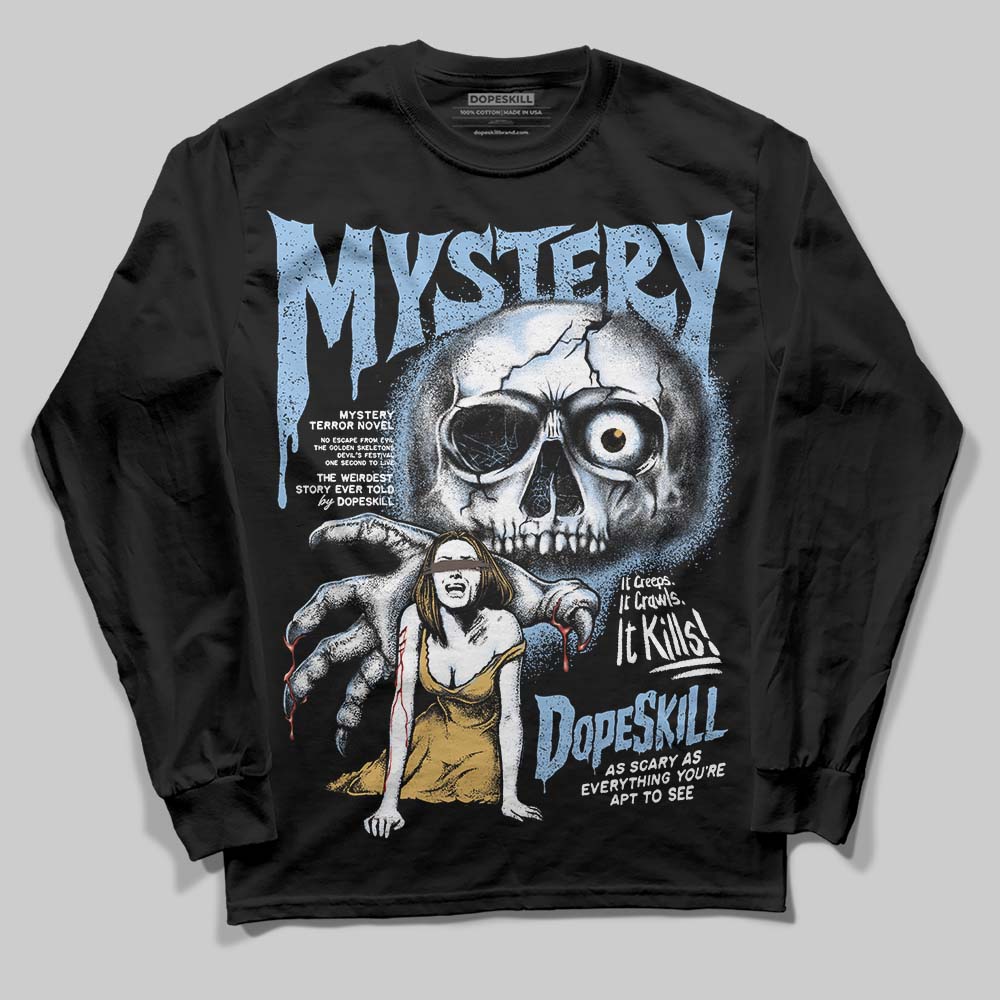 Handball Spezial Light Blue DopeSkill Long Sleeve T-Shirt Mystery Ghostly Grasp Graphic