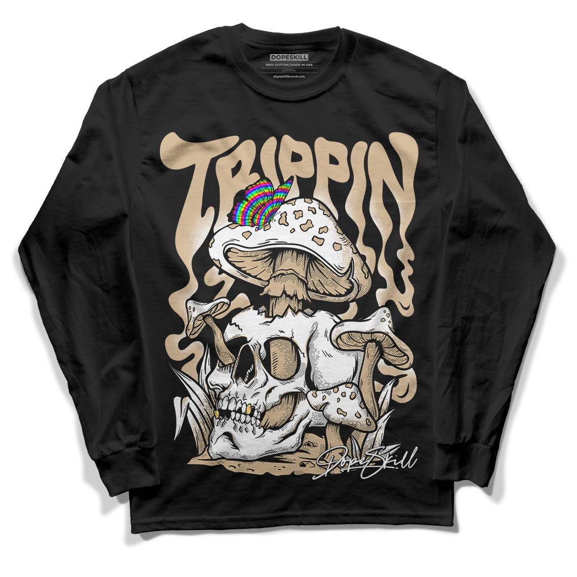 TAN Collection DopeSkill Long Sleeve T-Shirt Trippin Graphic